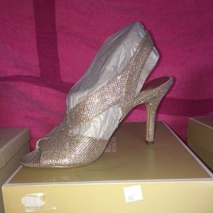 Michael Kors Becky sandal glitter